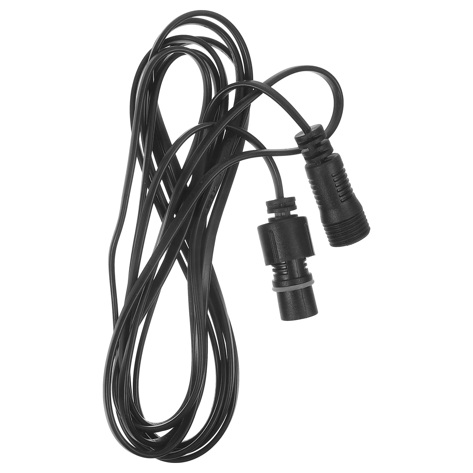 Extension Cord Splice Kits Extended Outdoor Light String Cords 2 Pin Cable Christmas Lights Black Plastic