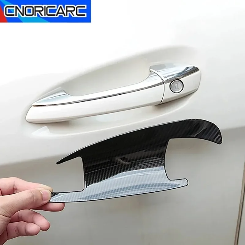 

Carbon Color Car Door Bowl Panel Cover Trim For Mercedes Benz C GLK ML GLE GL GLS Class W204 X204 W166 X166 Exterior Accessories