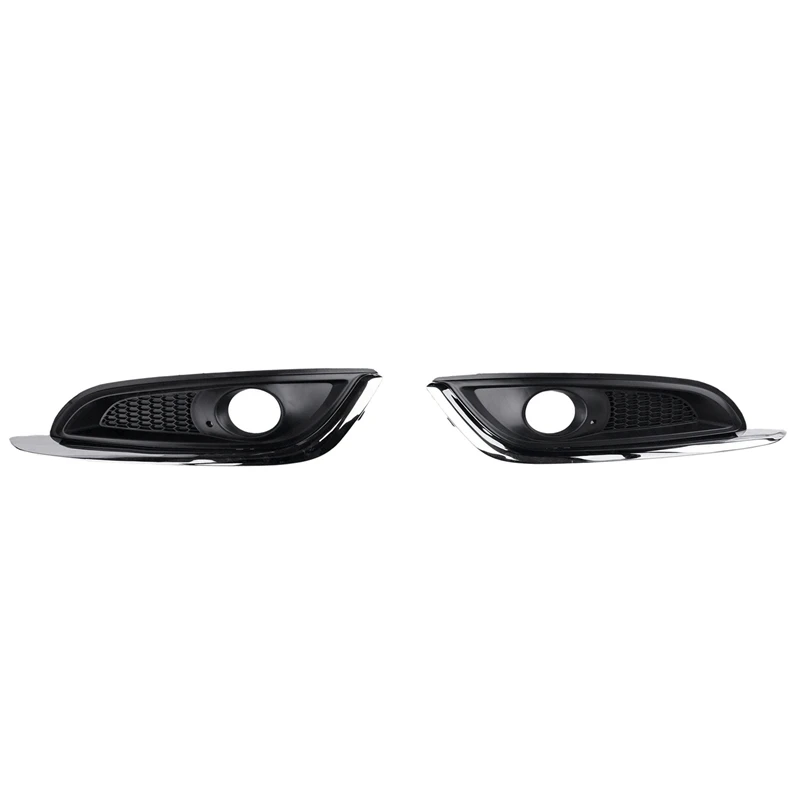 2X For Buick Regal 2014 2015 2016 Front Bumper Fog Light Cover Fog Lamp Frame Left Side & Right Side