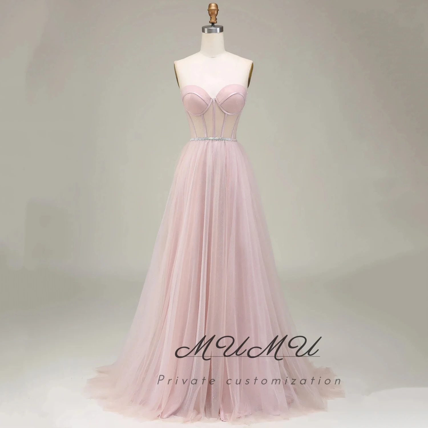 

MuMu Customized فساتين سهرة Elegant Party Dresses 2025 Wedding Dress Large Sizes Платье Вечернее Sharon Happy Evening Dresses