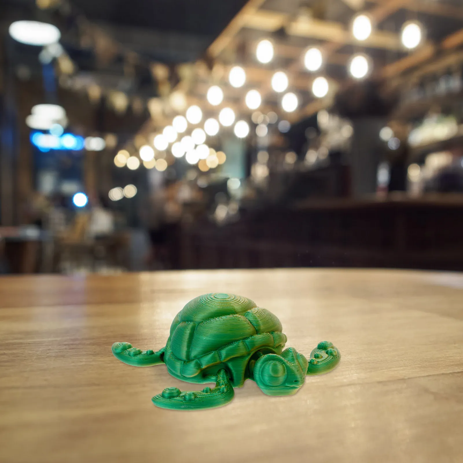 

Sea Turtle 3D Printed Realistic Simulation Movable Joints Marine Animal Decoration Ocean Style Display Ornament