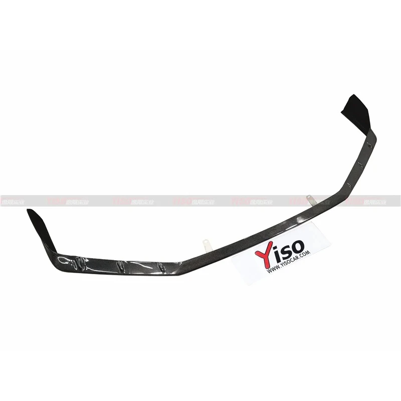 مناسبة لـ TypeR Civic FK8 Mugen Front Spoiler من ألياف الكربون المعدلة الشفة الأمامية Mugen