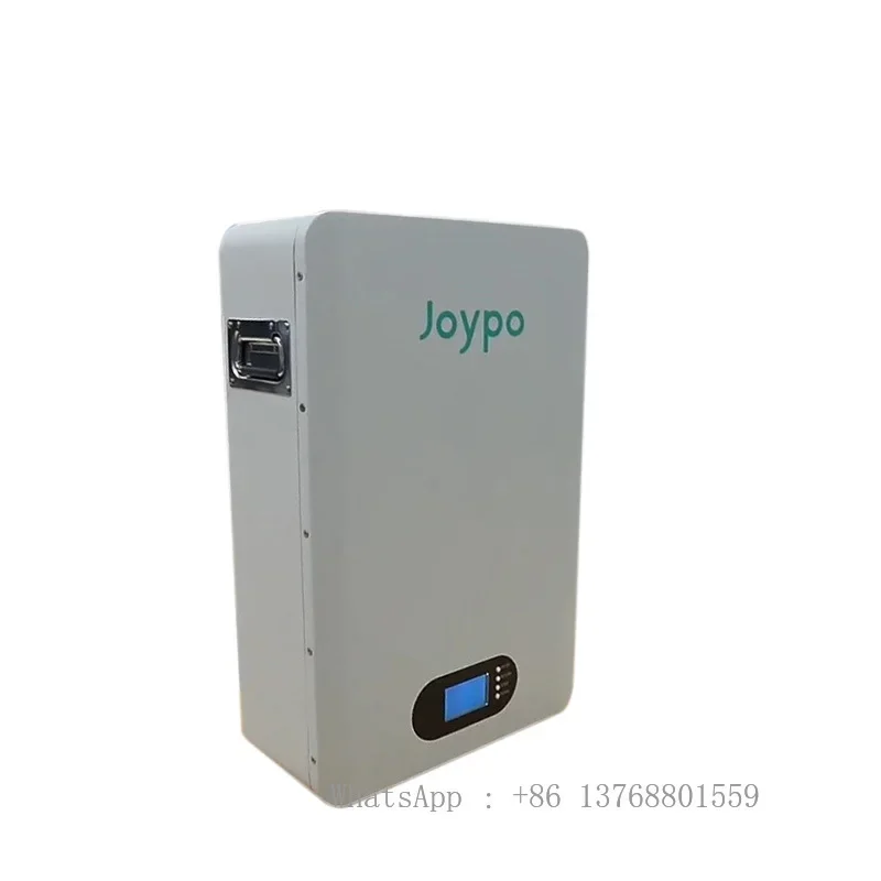 

Joypo LCD Lithium Iron Li Ion Batteries With WIFI APP 48V Power Wall Solar System 5kwh 10kwh LiFePO4 Energy Storage Battery