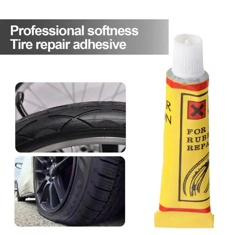 6g Bicycle Automobile Motorcycle Tire Tyre Repairing Glue Inner Tube Puncture Repair Glue Strong Tyre Repair Glue Car Accessory