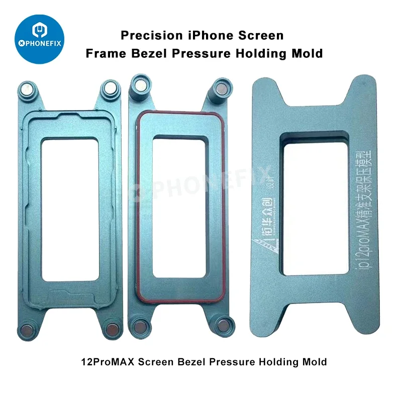 Precision Screen Frame Bezel Pressure Magnetic Holding Mold for IPhone X-15ProMax Display Repair LCD Frame Glue Clamping Module