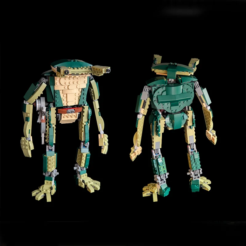 498 шт. MOC Turgle Star Battle Строительные блоки Строительство Практические способности Рождественская игрушка Подарок творческое творчество