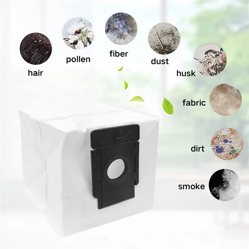 كيس غبار لـ 360 S8 Plus/ TP-Link Tapo RV30 Plus / Tapo RV10 Plus / Verefa L11 Pro أجزاء المكنسة الكهربائية الروبوتية-CLIM