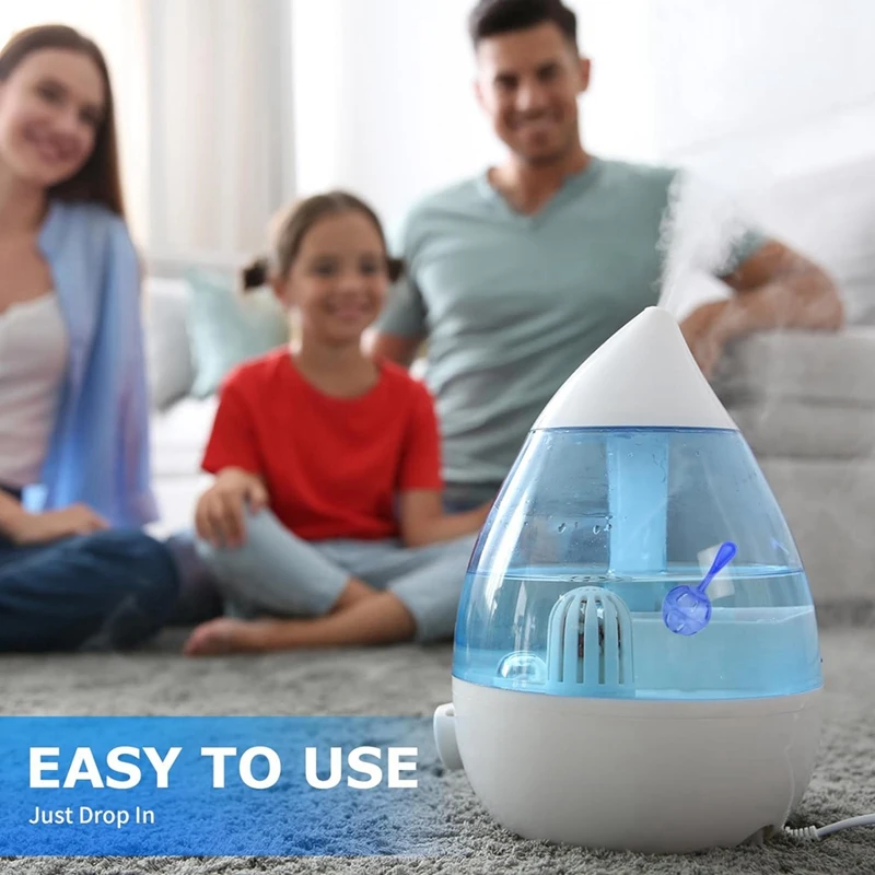 منظف مرطب A86I، 16 قطعة كرة تنظيف إزالة المعادن، منظف خزان مرطب عالمي لأجهزة الترطيب وخزانات الأسماك