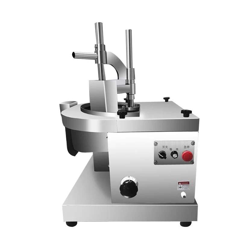 Automatic Fresh Meat Slicer Machine Stainless Steel Thickness Adjustable Electric Fresh Meat Cutting Machine Frozen Meat Slicer