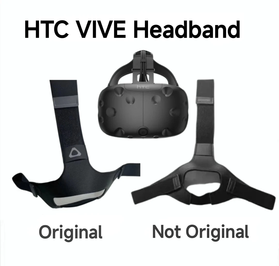 Remplacement de la sangle de la bande de sauna VR, accessoires pour casque VR, support de tête souple pour HTC VIVE