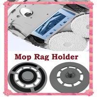 24-Hour Delivery 2 PCS Mop Stand Gray Plastic Mop Cloth Holder Replacement Accessories For Xiaomi Roborock P10 / Q Revo Robot Va