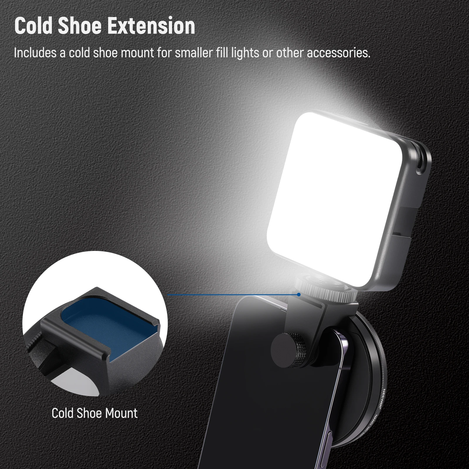 NEEWER 67mm CPL Polarizing Filter with Phone Clip 6