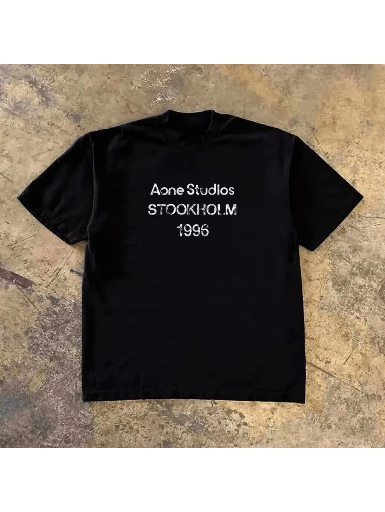 

Футболка с буквенным принтом 2025 года, мужские и женские хлопковые футболки с коротким рукавом Y2k, летние топы, одежда унисекс, уличная одежда