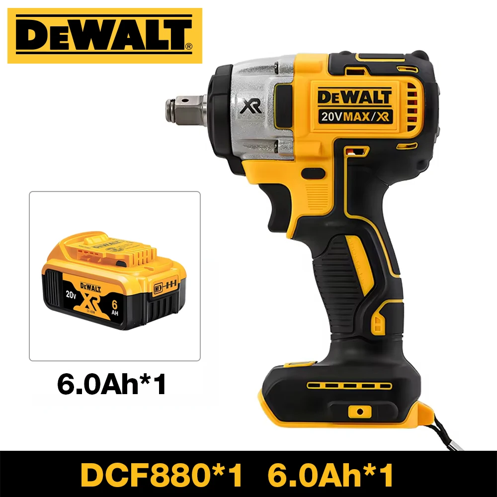 

Dewalt DCF880 Cordless Electric Brushless Wrench Impact LED Light 3250RPM 205N.m Wireless Power Tool for Home Improveme