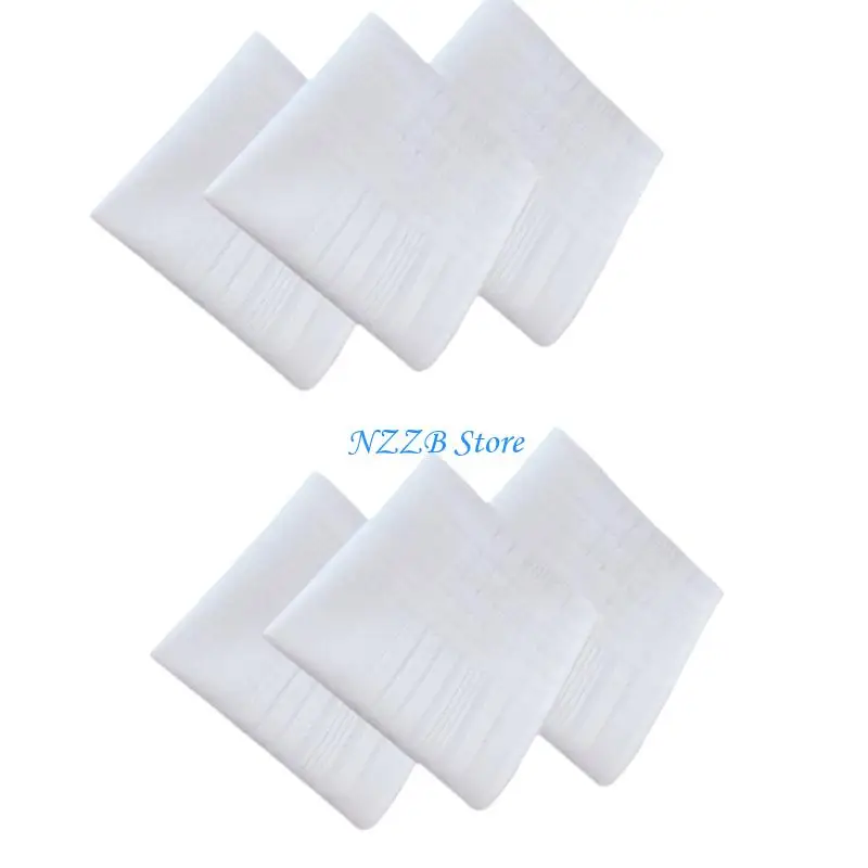 T21F CLAY COTTON WHITE CLANKERCHIEF NONLERGENIC RAPIDDRY MACHEN