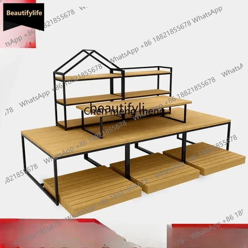 

a601 Supermarket fine jewelry toy display rack, dishes display creative stacking rack display rack