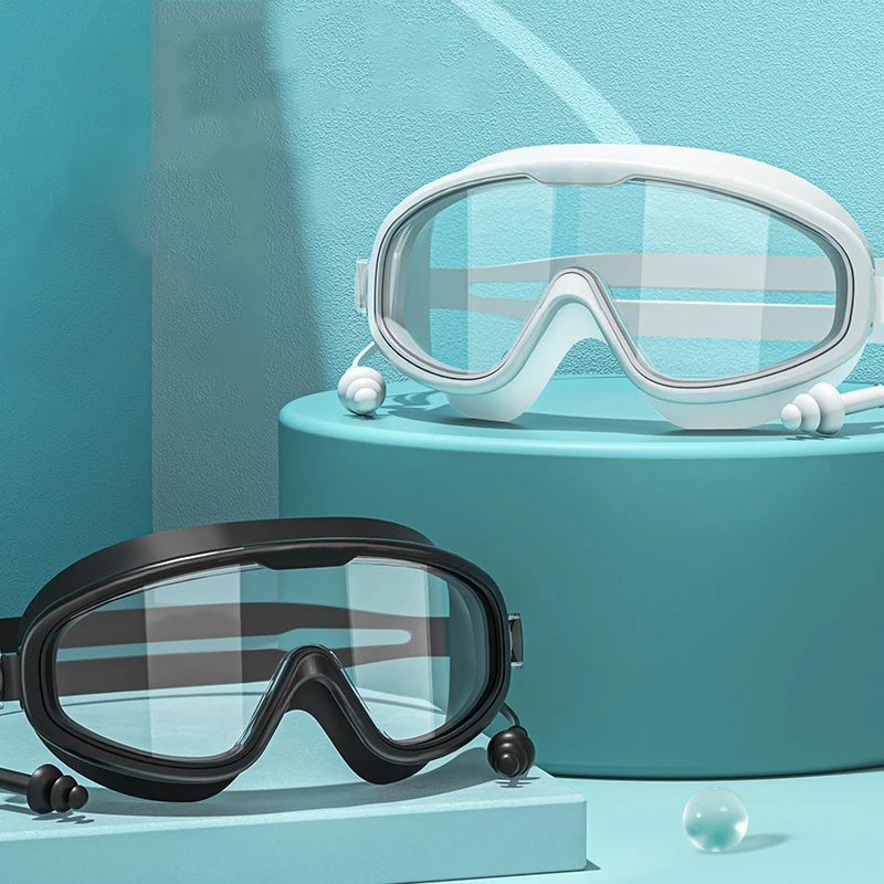 1pc hohe Erscheinung stufe beliebte online wasserdichte und Anti-Fog große Rahmen profession elle Taucher brille, Erwachsenen Schwimm brille