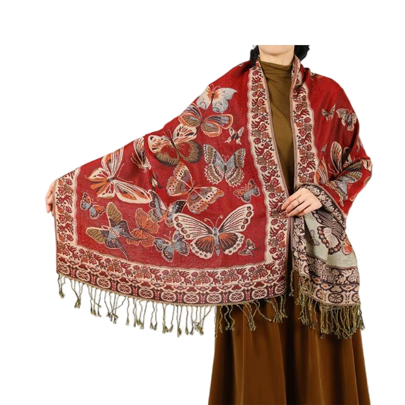 

Fashion Brand Scarves New Arrival Shawl Women's Wrap Scarf Printing Pashmina Cashmere Shawl Scarf Warp Fashion Scarf
