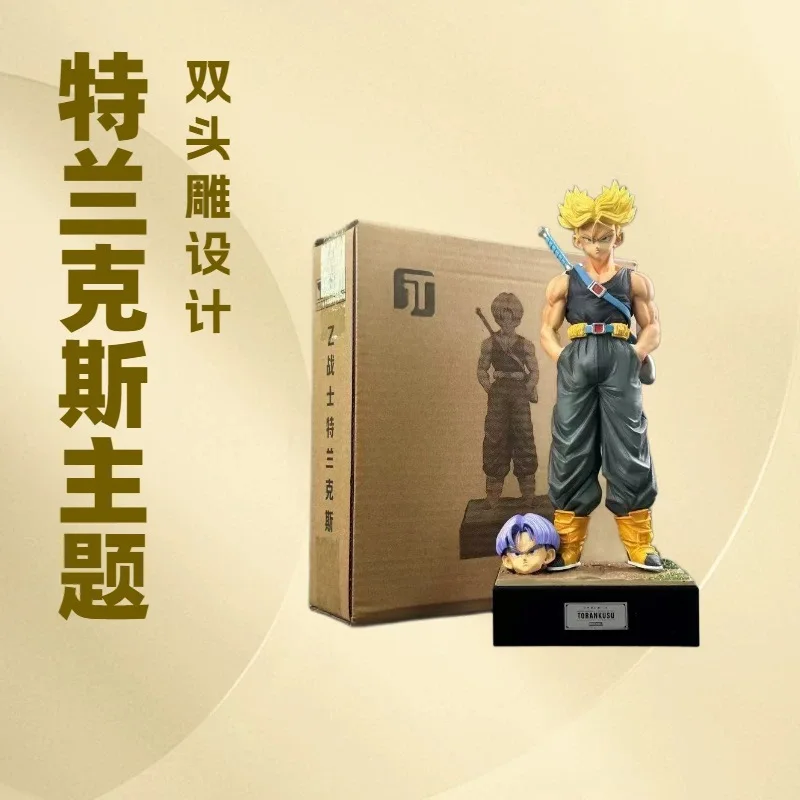 Anime Dragon Ball Z Trunks Figure Super Saiyan Future Trunks Figurine Action Figures 30cm Pvc Statue Collectible Model Toys view 3