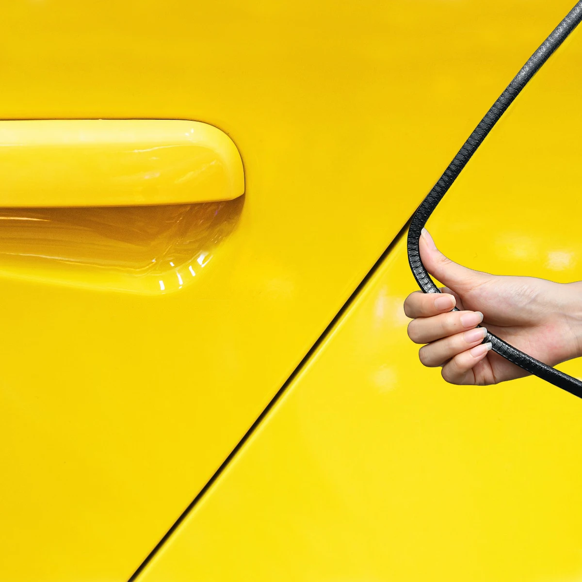 

Flexible Pvc Car Door Seal Strip With Aluminum Clips Weatherstrip Leak Proof Dust Rain Protection Auto Accessories U Type Seal