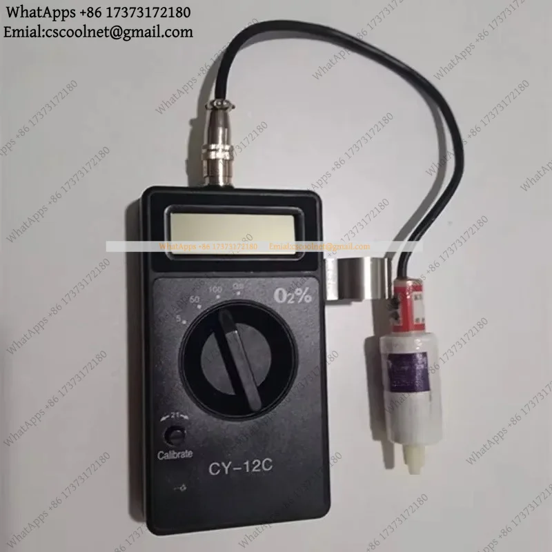 k06 CY-12C Digital Oxygen Meter O2 Tester Detector Concentration Analyzer Monitor 0-100% Portable Replacement Parts