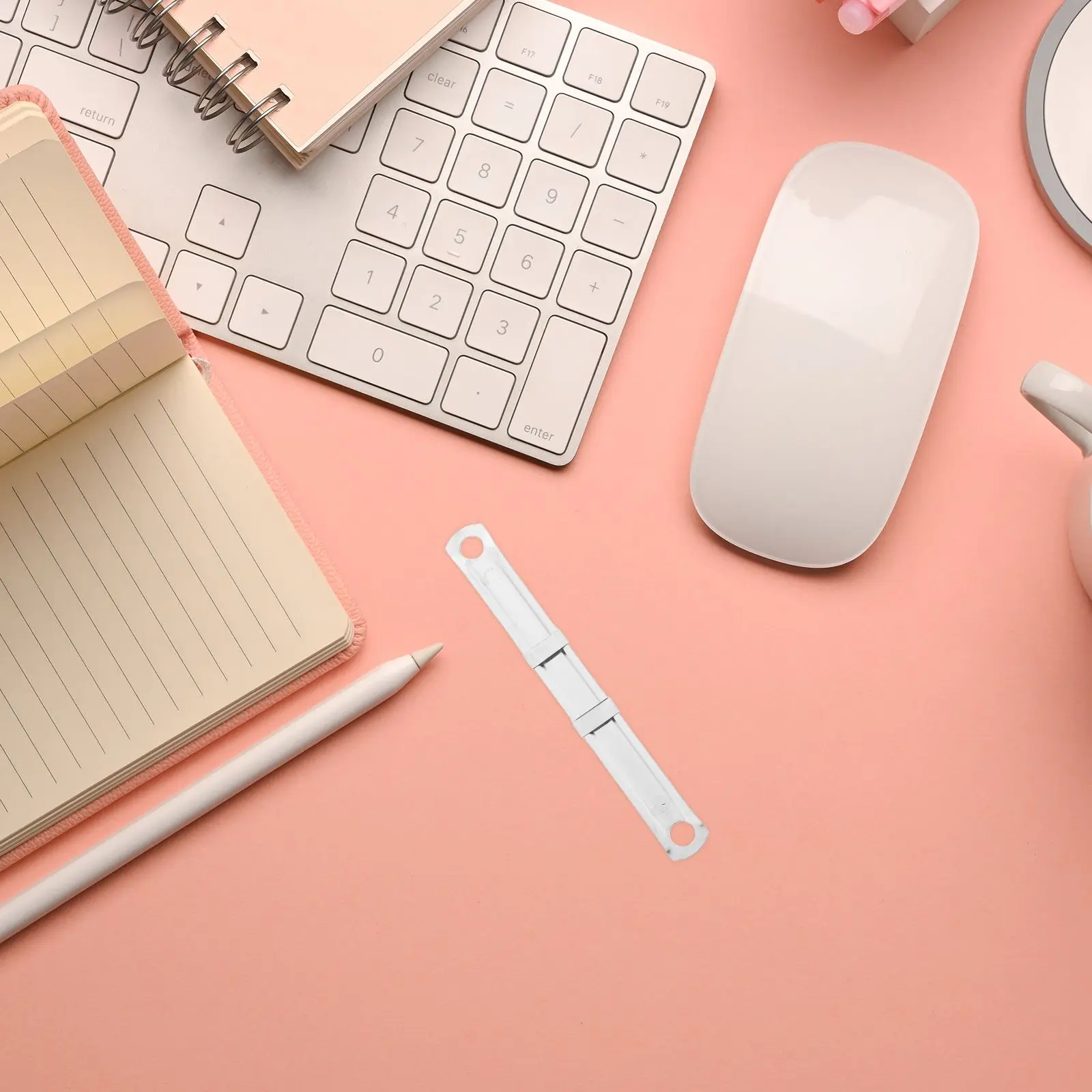 100 Pcs Metalbindingclipbindingringbindingstrip Binder Clips Craft Practical Bookbinding Stationery Supplies Fastener Office