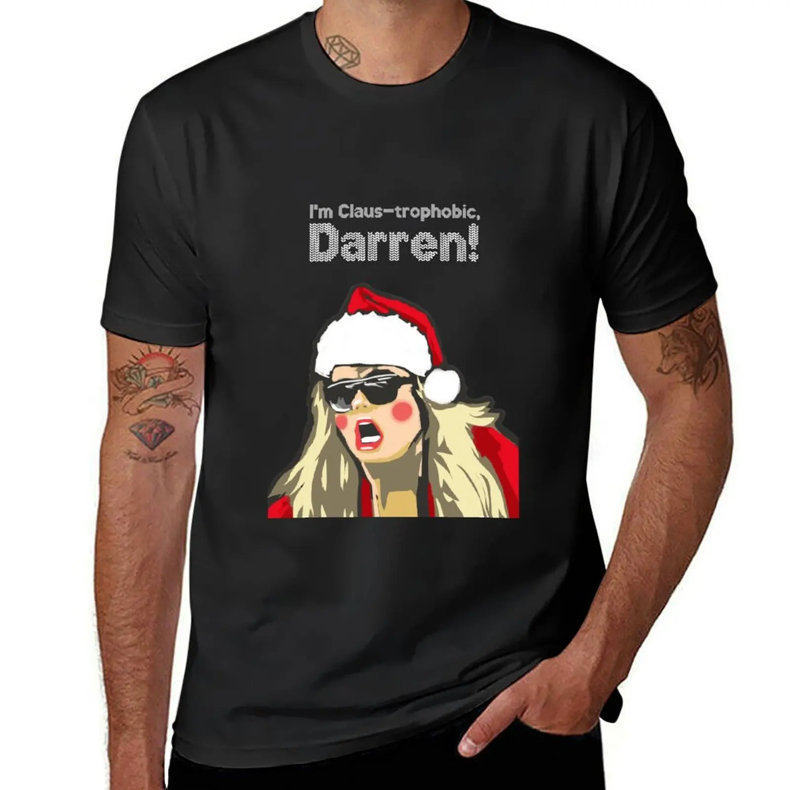 I'm Claustrophobic, Darren T-Shirt summer top blacks shirts graphic tees mens t shirt graphic