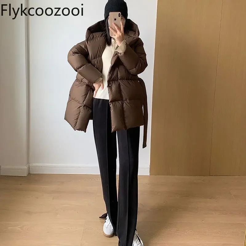 Waist Slimming Cotton-padded Jacket for Women Short Thickened Senior Sense of Niche Fashion Temperament 2024 Winter Coat