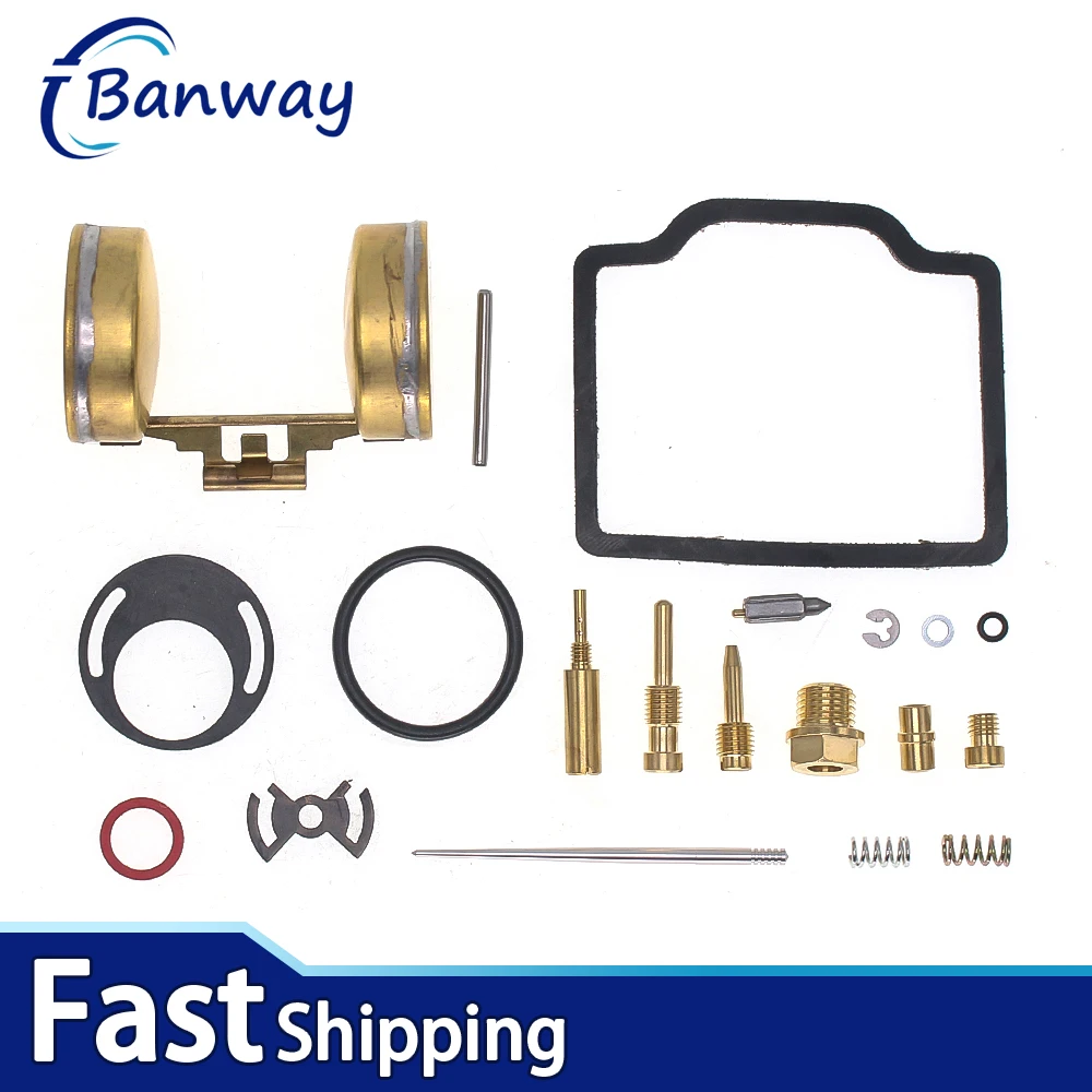 

For Honda CB100 CL100 SL100 XL100 1970-1976 Carburetor Repair Kit Carb Rebuild Set With Float Gasket