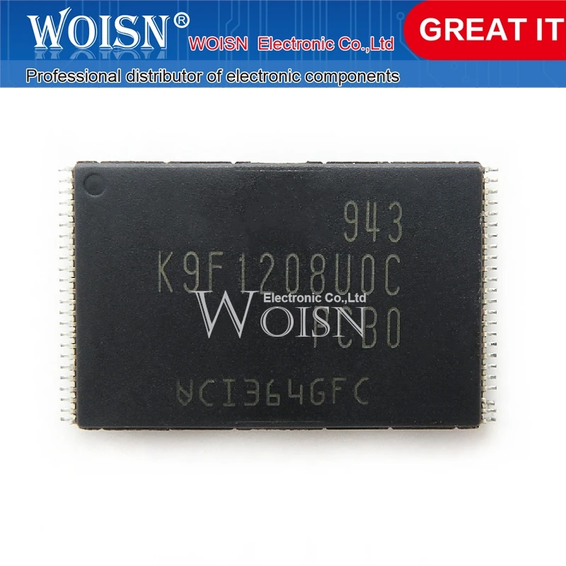 

10pcs/lot K9F1208UOC-PCBO K9F1208UOC TSOP-48 In Stock