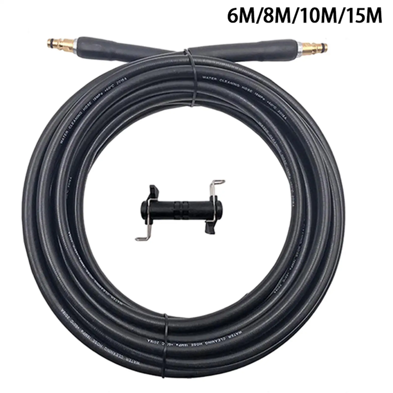 Pressure Washer Extension Hose Black for K2-K7 Electric Pressure Washers