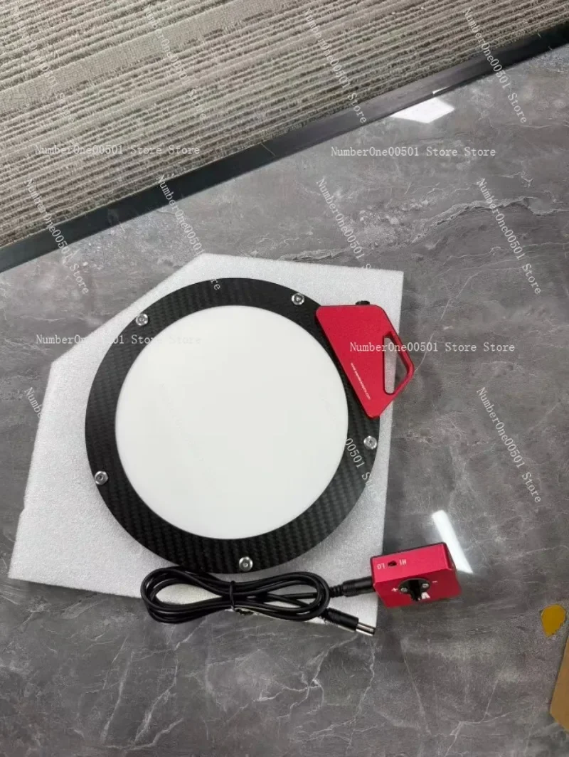 White dwarf flat-field plate, flat-field luminescent plate for astrophotography, astronomical white flat-field plate