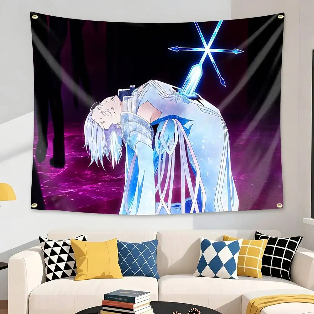 Anime B-Bleach TYBW Flag Tapestry Banner for Bedroom Living Room Outdoor Camping Custom