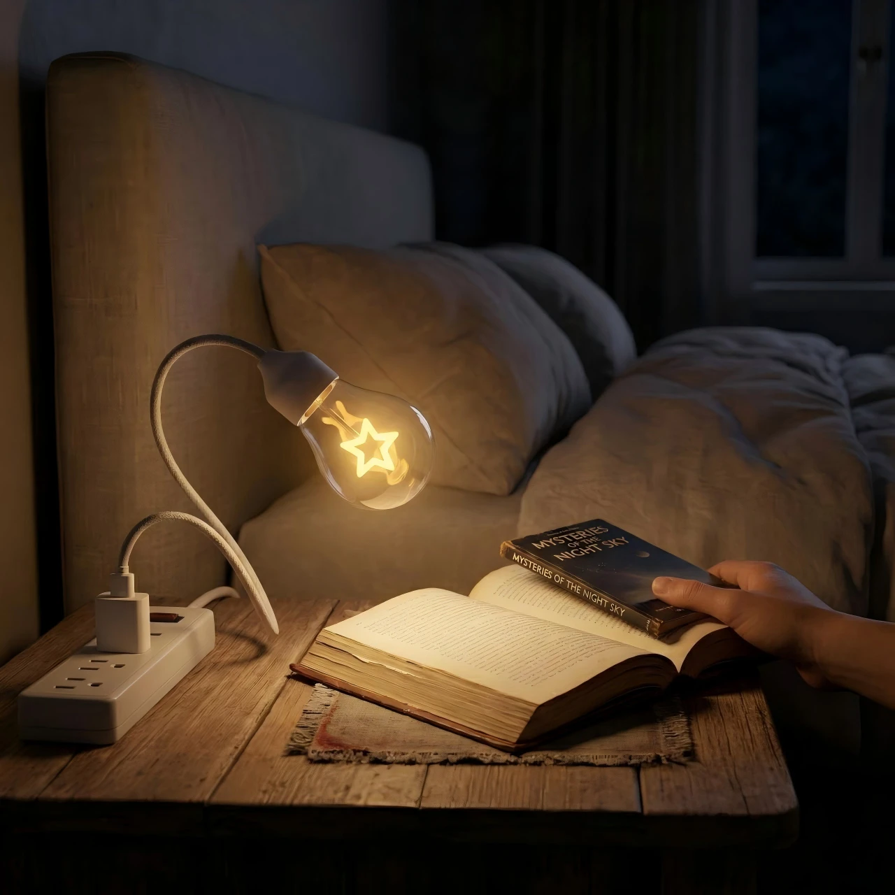 Lampe de bureau USB flexible à - Book Light Flexible avis et prix