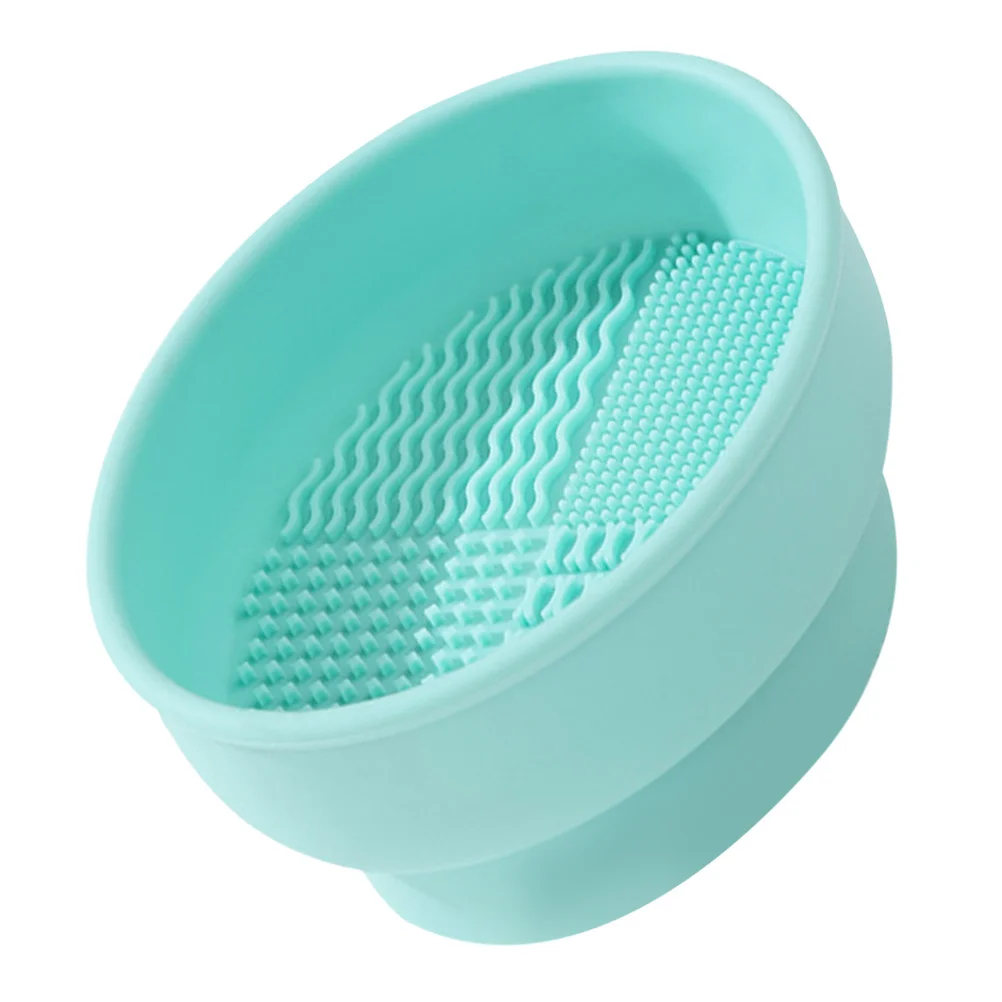 Reinigung Schüssel Silikon Werkzeug Reiniger Make-Up Pinsel Reiniger Schüssel Für Frauen Für Den Heimgebrauch Pinsel Trocknen Stehen Make-Up Schwamm Waschen