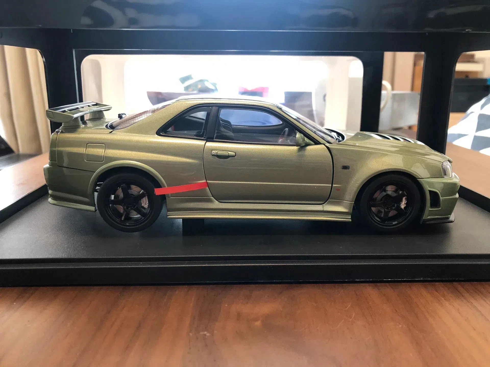 Autoart 1:18 R34 Z Tune Skyline JDM Simulation Limited Edition All Open Alloy Metal Static Car Model Toy Gift