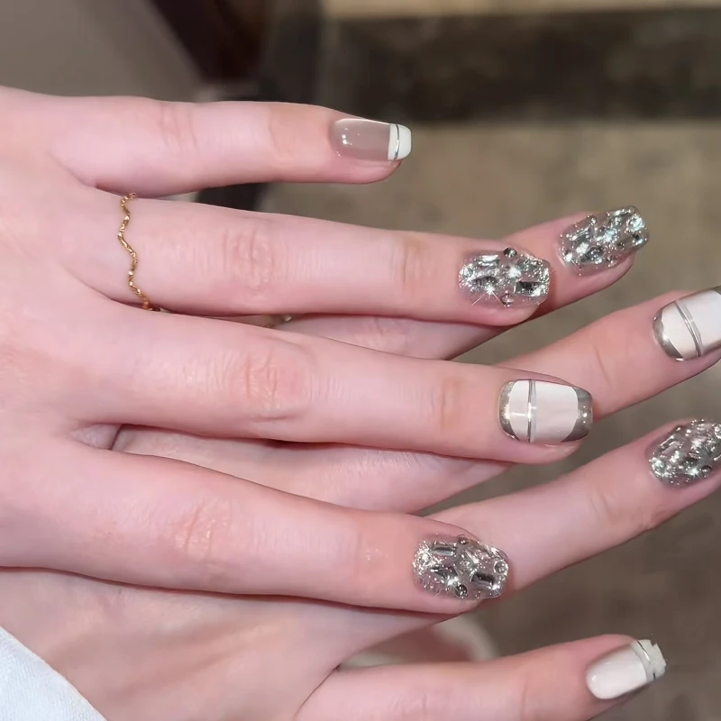 10Pcs Handmade Nail… - image