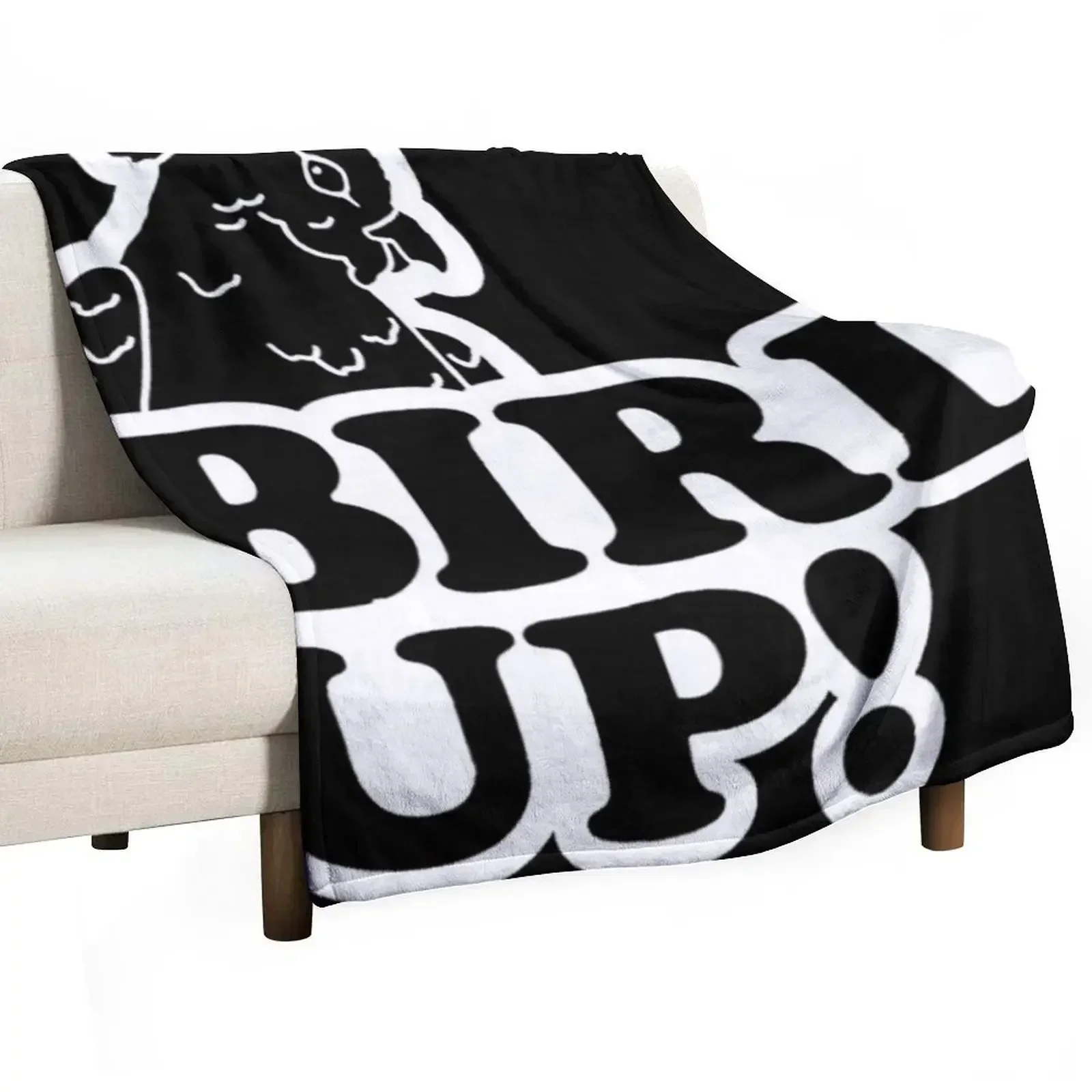 Bird Up Throw Blanket Soft Warm Blanket Gift for Men Women Adults