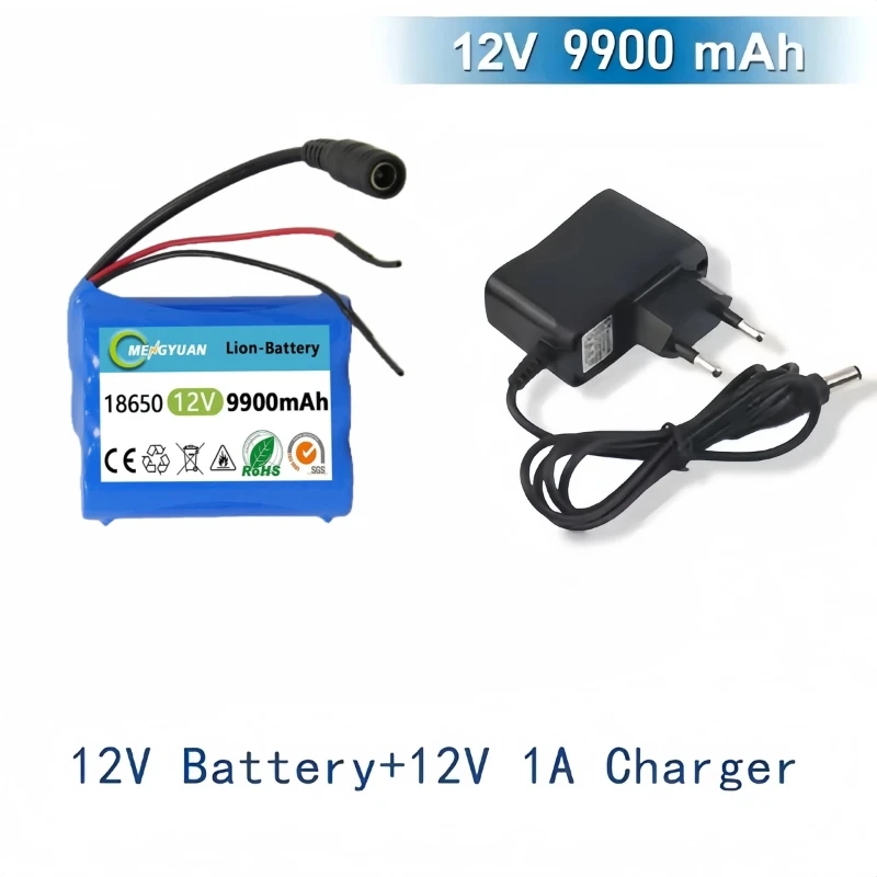 

New 12V original lithium-ion battery pack, suitable for battery replacement for all 12V products, such as lighting equipment.