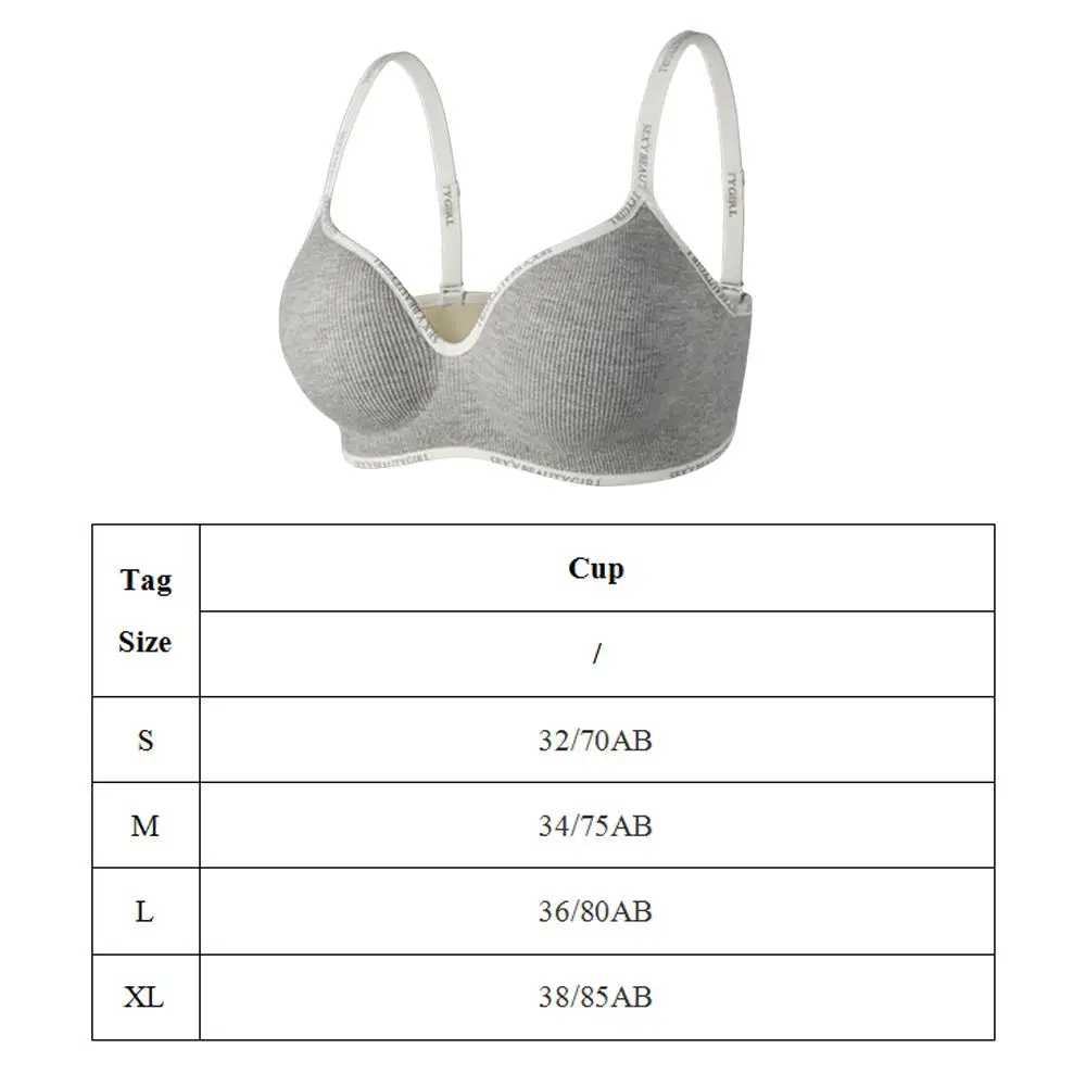 HOT Women's Comic Chest Gathered Flat Chest Bra Anti Sagging  Seamless Bralette Deep V Padded Bralette Trendy Sexy Padded Bra