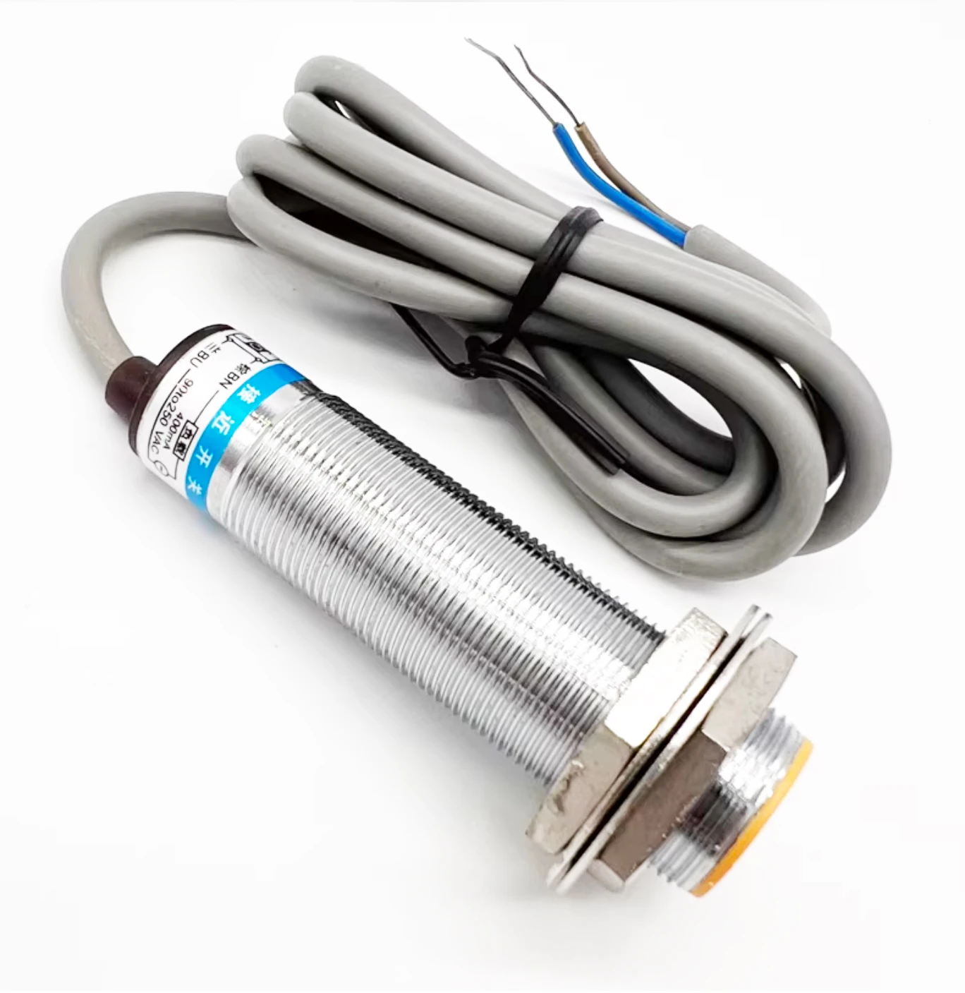 LJ18A3-5-J/EZ proximity switch sensor, outer diameter M18, NO (normally open), 220 V AC, 2-wire, sensing distance 5 mm