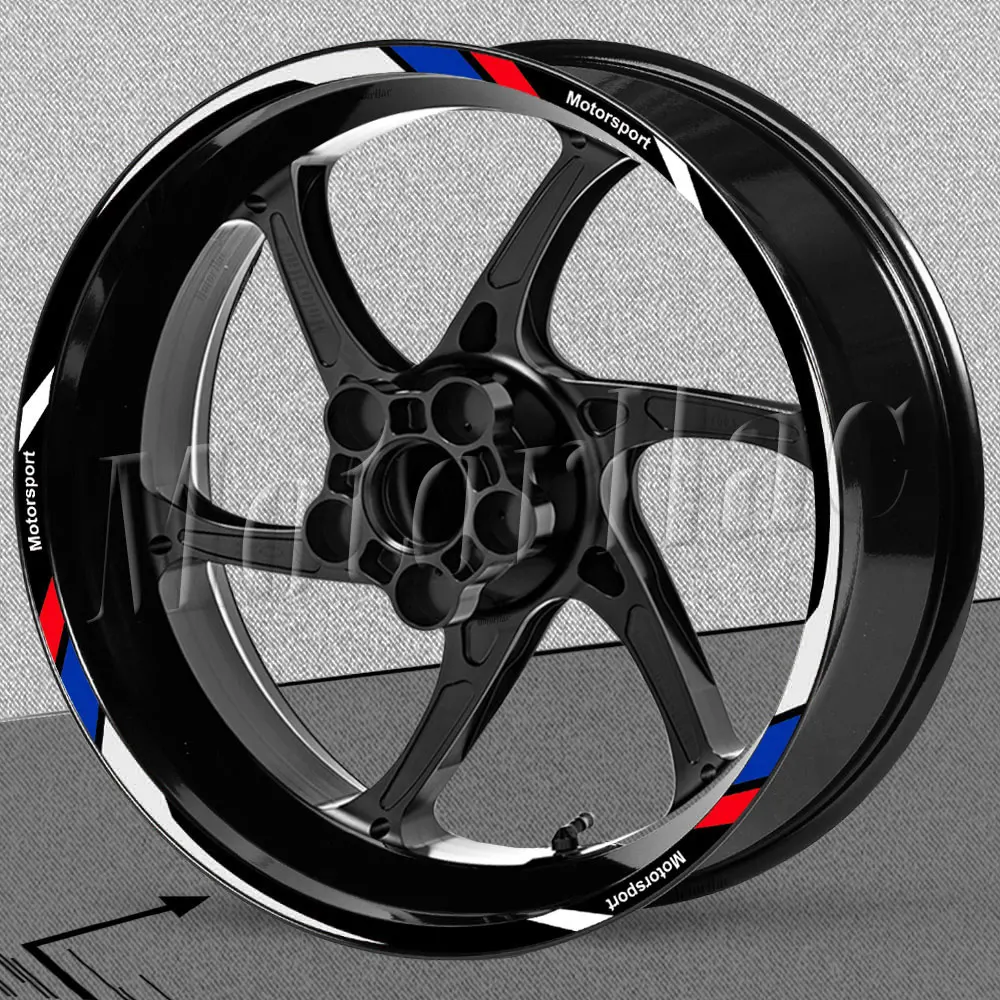 Motorcycle Wheel Sticker 17\'\' Rim Decal Stripe Tape Accessories For S1000XR/RR F900/800R S1000R F900XR nine t R 1200R G310R