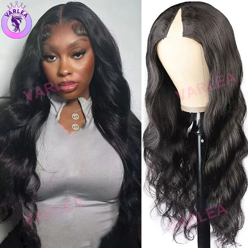 

Clip In V Part Wig Human Hair Body Wave Human Hair Wigs Real Scalp Glueless Wigs No Sew In No Leave Out Full Machine Made Wig