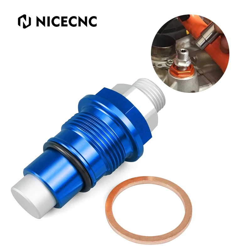 

NiceCNC Adjuster Holding Bolt For Husqvarna FE FC 250 350 FE250 FE350 FC250 FC350 2014-2022 2021 Timing Cam Chain Tensioner Blue