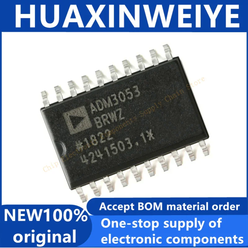 ADM3053BRWZ SO-20-300mil 100% New Chipset Integrated circuit electronic components electrónica