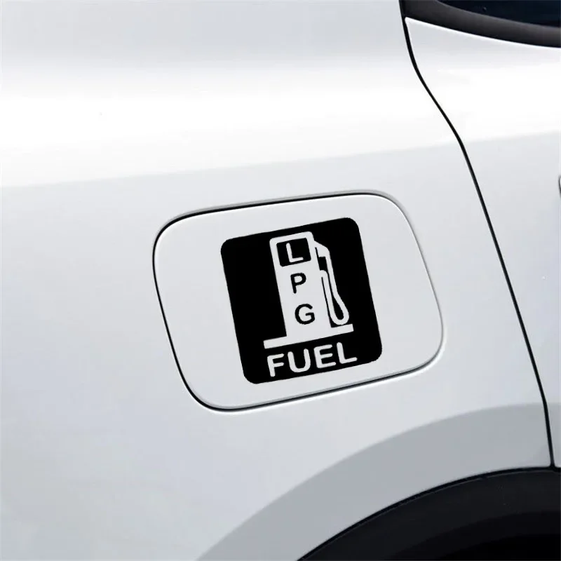 Автомобильная наклейка на бензин и сжиженное углеводородное топливо OFK, декоративные аксессуары, креативный солнцезащитный водонепроницаемый ПВХ,