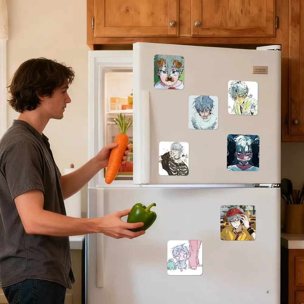 Cute T-Till Refrigerator Magnet Square Stickers - Can Be Used To Personalize Home Decoration And Are Ideal Keepsakes Or Gifts.