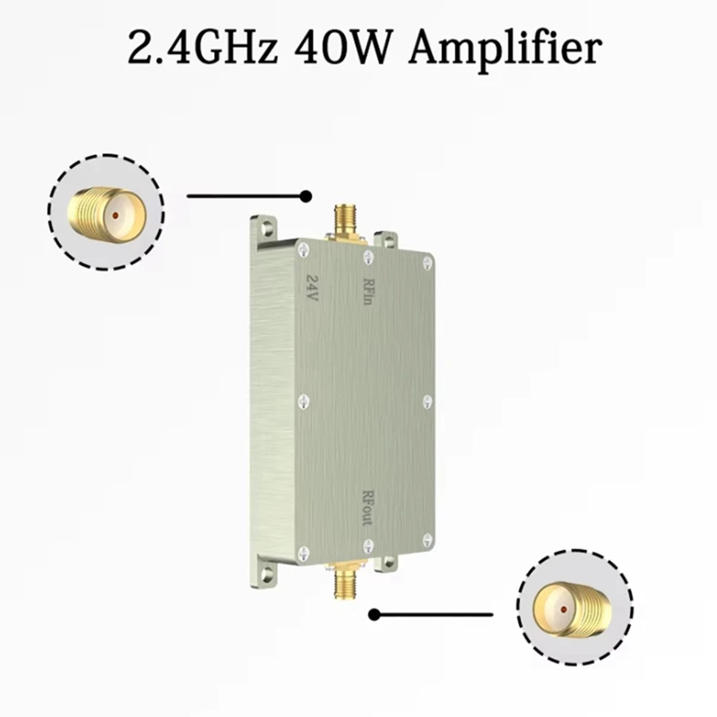 B63B-2.4Ghz RF High Power Amplifiers Wireless Signal Extender  Signal Source For Drone Wifi6