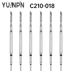 YUANPIN C210018 Soldering Iron Tips Lead-free Copper JBC C210 Series welding Tin Head Repair Tool