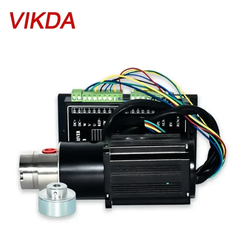 Vikda Micro Magnetic Drive Coupled External Gear Pump 24v DC Corrosion Resistant 316l Stainless Steel Filling Metering Pump